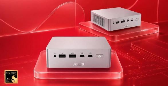 ASUS sacude el mercado de la IA con el primer mini PC impulsado por Snapdragon X2 Elite